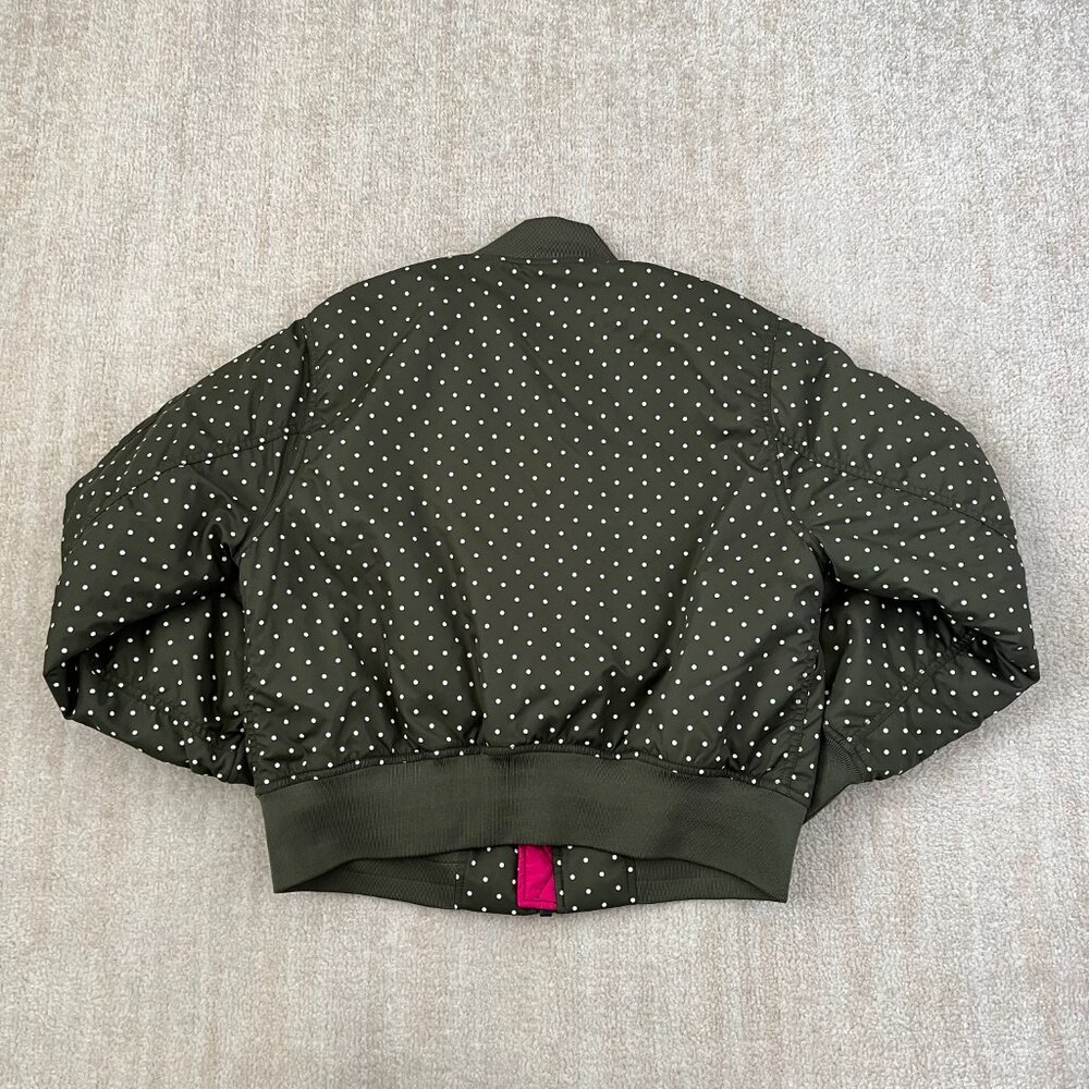 Nike Track and Field Windbomber Polka Dot Zip Up Jacket M - Picture 4 of 10